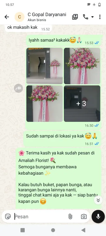 Pengiriman Karangan Bunga Guntur