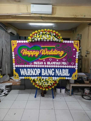 Papan Bunga di Guntur