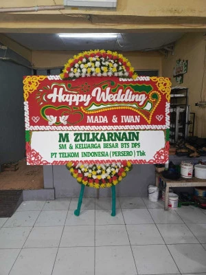 Papan Bunga di Guntur