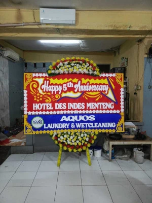 Papan Bunga di Guntur