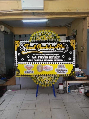 Papan Bunga di Guntur