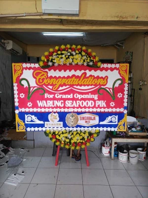 Papan Bunga di Guntur