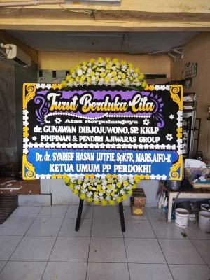Papan Bunga di Guntur